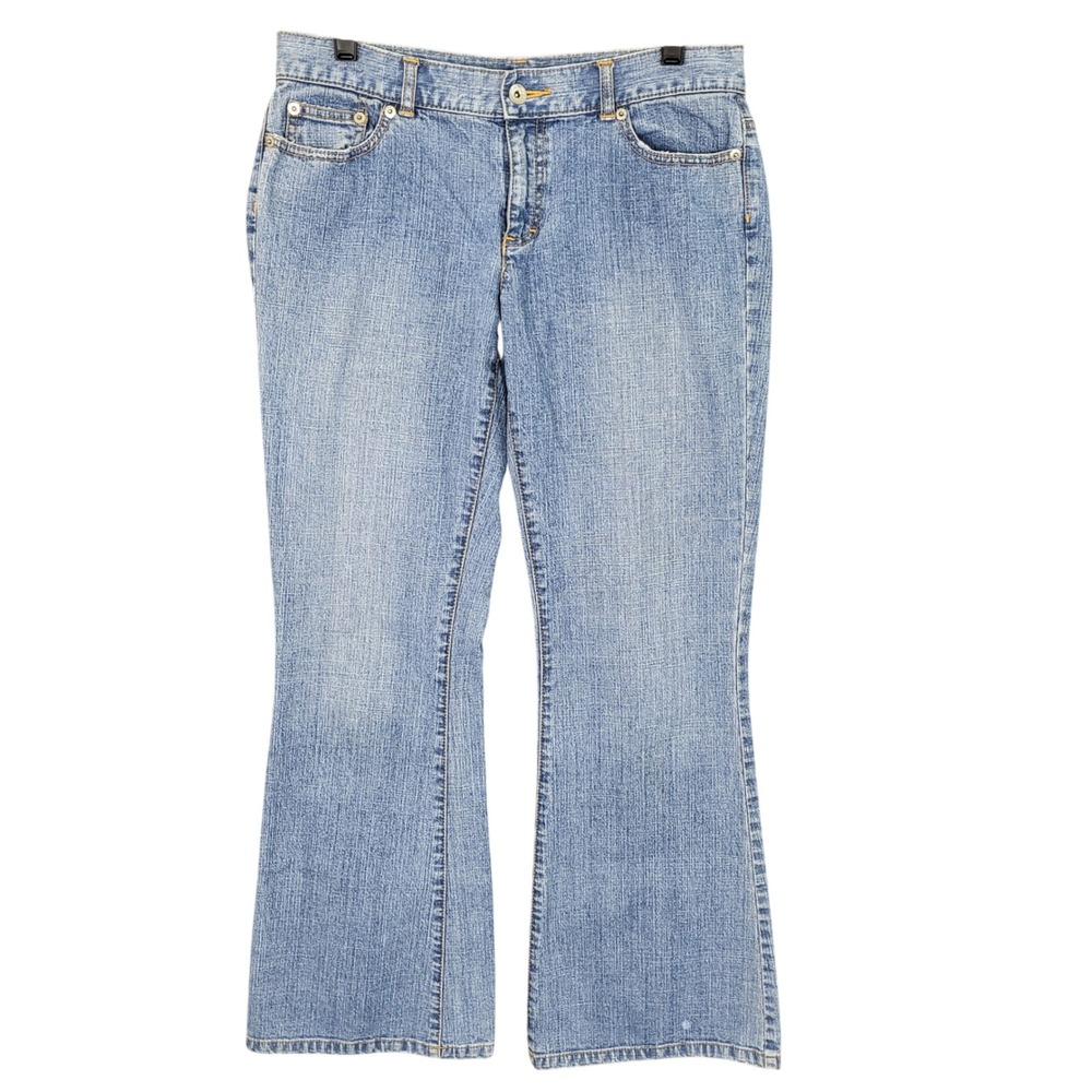 Calvin Klein Jeans Womens Size 9 Light Wash Denim Bootcut Jeans